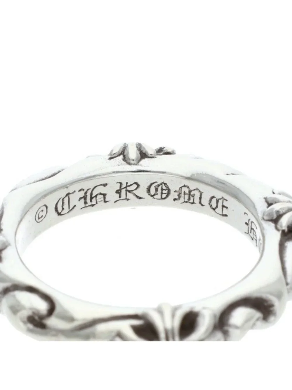 Chrome Hearts Sbt Band Silver Ring